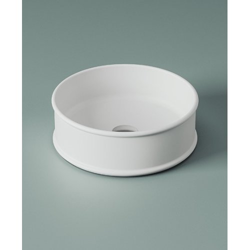 Artceram Atelier Umywalka nablatowa Ø44 cm biała ATL00101;00
