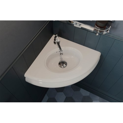 Bleu Provence Romantica Umywalka narożna 46x15 white BP350