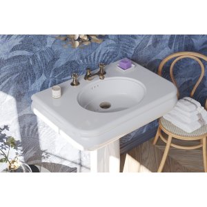 Bleu Provence Romantica Umywalka ścienna 80x54 white BP380