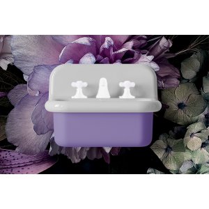  Bleu Provence True Colors Lite Umywalka wisząca 50x46 white purple TC2L50C1