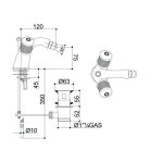 Bongio Impero bateria bidetowa 06522