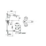 Bongio Rivolì bateria bidetowa 05522