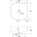 Bongio Rivolì bateria umywalkowa 3-otworowa 05501