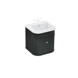  Burlington Chalfont Szafka pod umywalkę z szufladą 55x47 black mat CH55MB