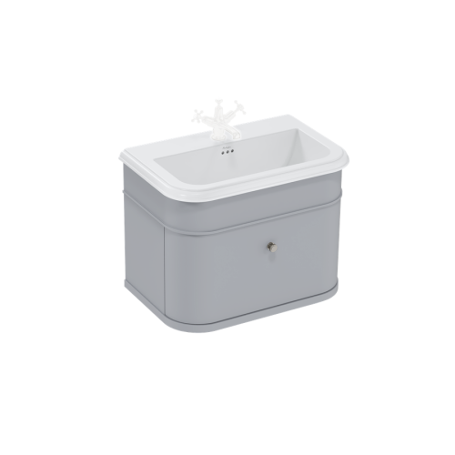  Burlington Chalfont Szafka pod umywalkę z szufladą 75x47 grey CH75G