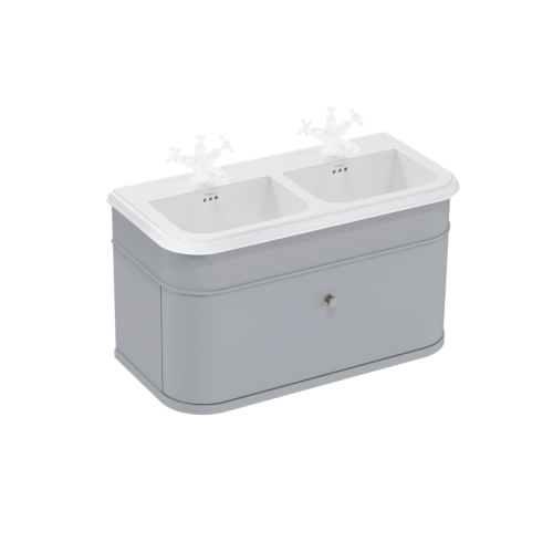  Burlington Chalfont Szafka pod umywalkę z szufladą 100x47 grey CH100G