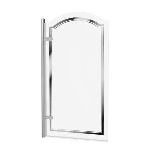 Burlington Classique Parawan na wannę otwierany z lewej 85x156,5 chrom CQBSCHC850LH