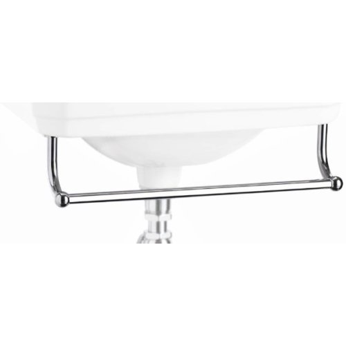 Burlington Edwardian Cloakroom Reling na ręcznik 44 chrom T6CHR