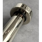   Burlington/Galatea Design Syfon umywalkowy z okrągłym spodem nikiel W14NKL/GDW14NKL W MAGAZYNIE!!