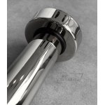 Burlington/Galatea Design Syfon umywalkowy z okrągłym spodem chrom W14/GDW14CHR