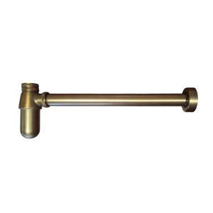   Burlington/Galatea Design Syfon umywalkowy z okrągłym spodem old brass W14OLB/GDW14OLB W MAGAZYNIE!!