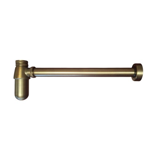   Burlington/Galatea Design Syfon umywalkowy z okrągłym spodem old brass W14OLB/GDW14OLB W MAGAZYNIE!!