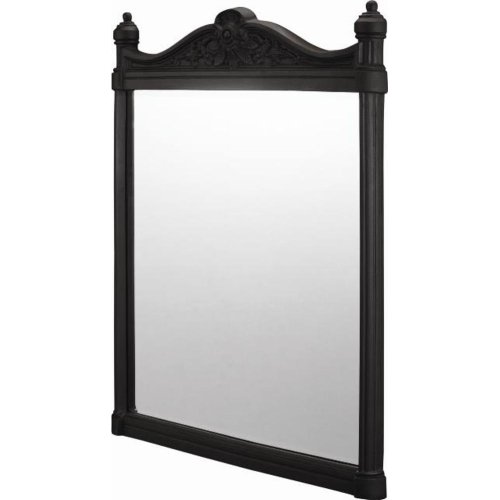 Burlington Georgian Lustro ścienne 55x75 cm czarne aluminium T47BLA