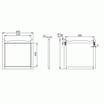 Burlington Guild Lustro 60x57 carlyle green GU6057CGK