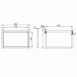 Burlington Guild Lustro 85x57 carlyle green GU8557CGK