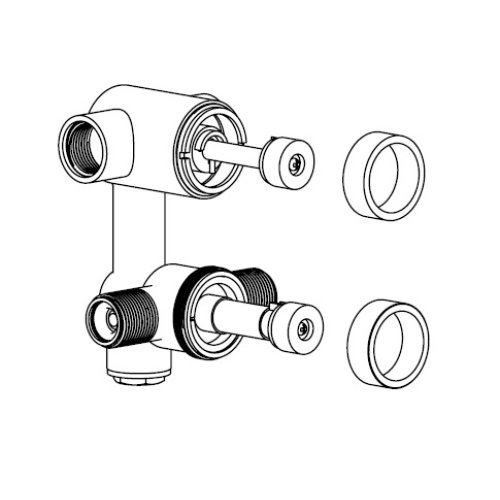 Burlington Riviera Element podtynkowy baterii prysznicowych HOX.005V