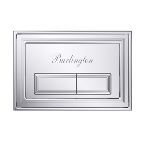 Burlington Traditional Przycisk spłuczki chrom BURPLATEC