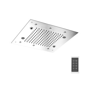 Carlo Frattini Hamonia Deszczownica prysznicowa sufitowa 500x500 mm z diodą LED Chrom F2902CR