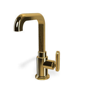 Carlo Frattini Park Line Bateria umywalkowa z korkiem klik klak gold F1321LOR