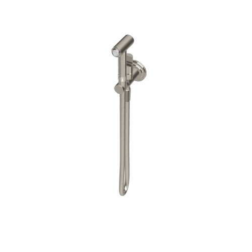 Carlo Frattini Park Line Bidetka ze słuchawką i wężem podtynkowa element zewnętrzny brushed nickel F1320/4SN