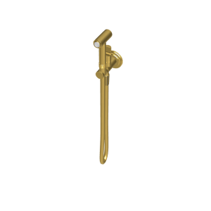 Carlo Frattini Park Line Bidetka ze słuchawką i wężem podtynkowa element zewnętrzny brushed gold F1320/4OS