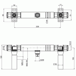 Carlo Frattini Park Line Element podtynkowy F1360