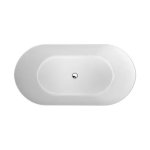Clearwater Formoso Wanna wolnostojąca 150x80 cm biały mat N1ACSM