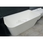 Clearwater Patinato Wanna przyścienna 152,4x80 cm biała N3ACS