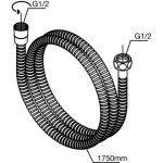 Damixa Wąż prysznicowy metalowy 1750 mm chrom 76653.00