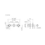 Dornbracht Madison element podtynkowy baterii umywalkowej 3570797090