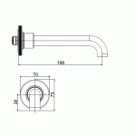  Fima Carlo Frattini Park Lane Wylewka wannowa chrom F1352CR