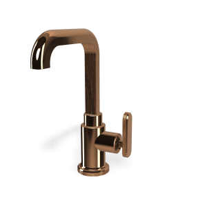   Fima Carlo Frattini Park Lane Bateria umywalkowa z korkiem klik klak amber bronze F1321LZL
