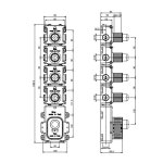 Fima Carlo Frattini Park Lane Element podtynkowy F2464