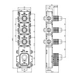 Fima Carlo Frattini Park Lane Element podtynkowy F2463