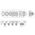 Fima Carlo Frattini Park Lane Element podtynkowy F2463/1