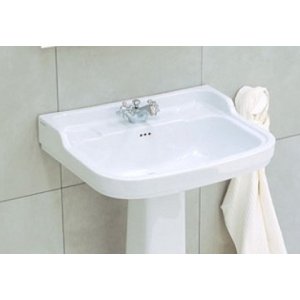 Flaminia Efi Umywalka ścienna 64x52 biała 6007