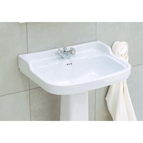 Flaminia Efi Umywalka ścienna 64x52 biała 6007