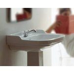 Flaminia Efi Umywalka ścienna 70x54 biała 6006