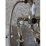          Galatea Design Retro Bateria wannowa wolnostojąca nikiel GDT818W7NKL W MAGAZYNIE!!