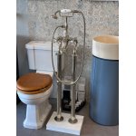          Galatea Design Retro Bateria wannowa wolnostojąca nikiel GDT818W7NKL W MAGAZYNIE!!