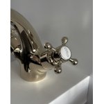   Galatea Design Retro Bateria umywalkowa nikiel GDT27NKL W MAGAZYNIE!!