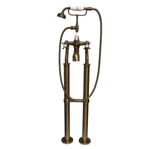   Galatea Design Retro Bateria wannowa wolnostojąca old brass GDT818W7OLB W MAGAZYNIE!!