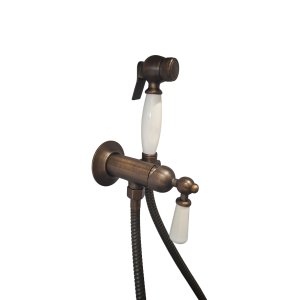   Galatea Design Retro Bidetka z mieszaczem, słuchawką i wężem old brass GDV63BOLB W MAGAZYNIE!!