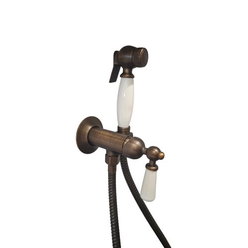   Galatea Design Retro Bidetka z mieszaczem, słuchawką i wężem old brass GDV63BOLB W MAGAZYNIE!!