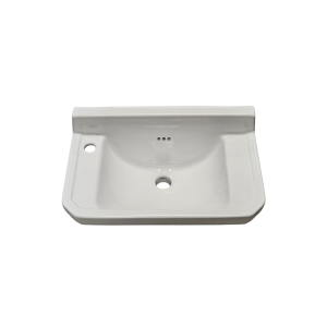   Galatea Design Retro Umywalka ścienna 50x31 biała z otworem po lewej stronie GDB8LGW W MAGAZYNIE!!