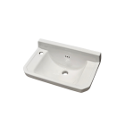   Galatea Design Retro Umywalka ścienna 50x31 biała z otworem po lewej stronie GDB8LGW W MAGAZYNIE!!