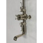    Galatea Design Retro Zestaw prysznicowy ścienny nikiel GDH112NKL W MAGAZYNIE!!