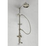    Galatea Design Retro Zestaw prysznicowy ścienny nikiel GDH112NKL W MAGAZYNIE!!