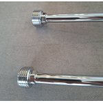   Galatea Design Zawory kątowe do armatury umywalkowej ciepła/zimna chrom  GDW28CHR W MAGAZYNIE!!