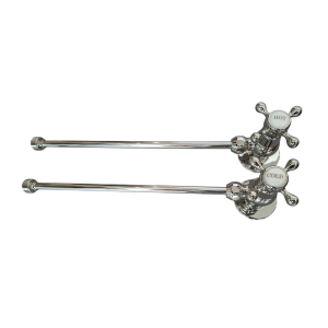   Galatea Design Zawory kątowe do armatury umywalkowej ciepła/zimna nikiel  GDW28NKL W MAGAZYNIE!!